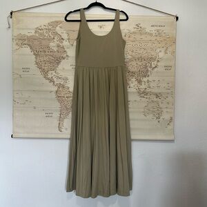 Cuyana Sage Scoop Neck Dress
